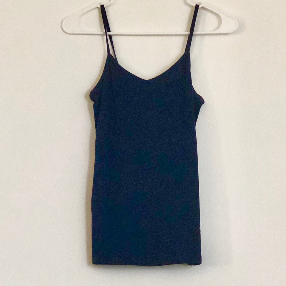 Forever21 V-neck Tank Top Navy